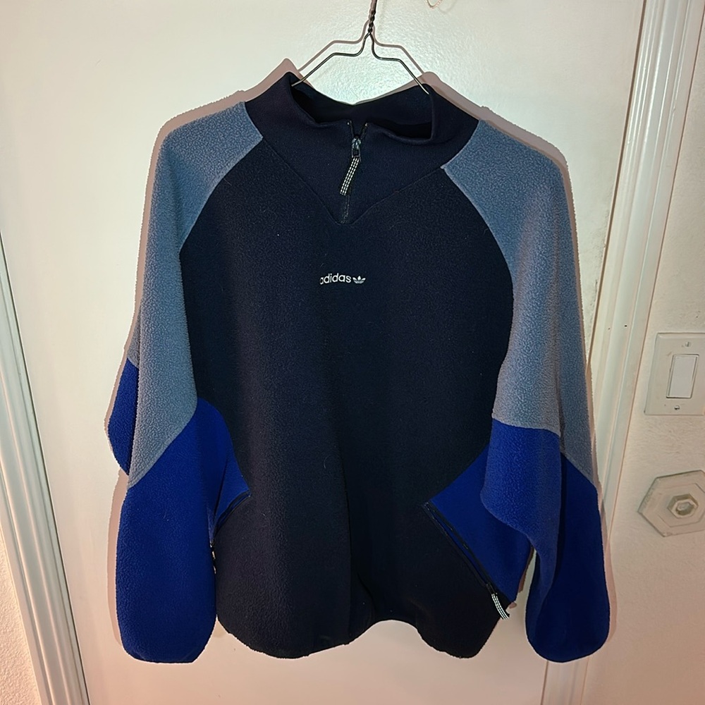 Adidas Unisex Pullover Fleece Jacket